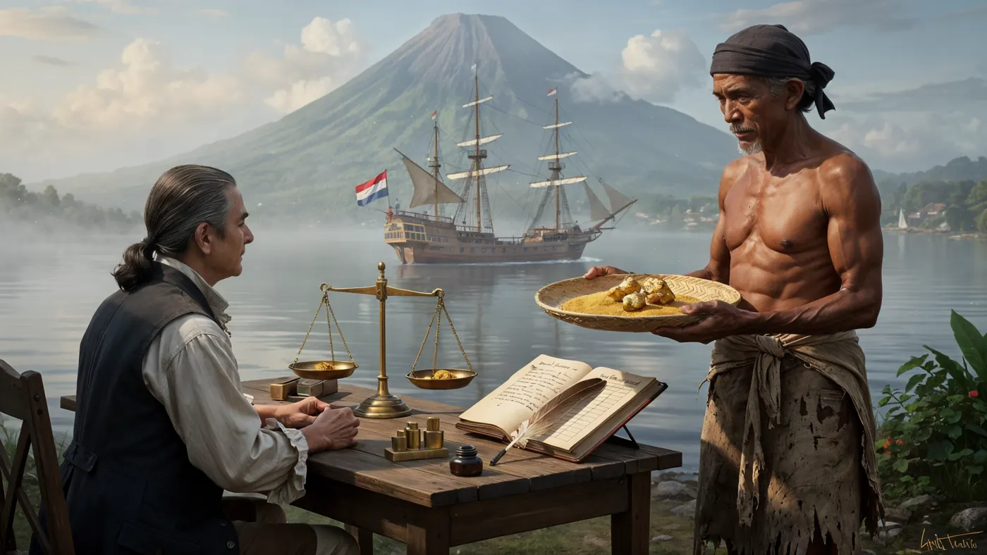 A VOC scene in Manado, 1792